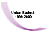 Union Budget 1999-2000